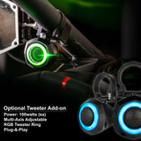 2014-2023 Polaris RZR V-Spec 5-Speaker Plug-&-Play Kit with JVC