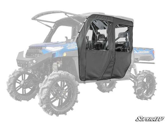 SuperATV POLARIS RANGER XP 1000 CREW PRIMAL SOFT CAB ENCLOSURE DOORS