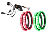 8" RGB LED Speaker Rings (Pair) | UTVS-8LSR