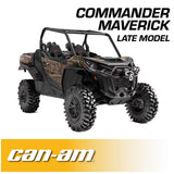 Rugged Radio Can-Am Commander and Maverick Complete Communication Kit with Intercom and 2-Way Radio - Glove Box Mount