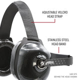 Rugged Radio ULTIMATE HEADSET for STEREO and OFFROAD Intercoms - Over The Head or Behind The Head