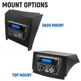 Rugged Radio Kawasaki Teryx KRX Complete Communication Kit with Intercom and 2-Way Radio