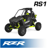 Rugged Radio Polaris RZR RS1 Complete Communication Kit with Bluetooth and 2-Way Radio