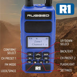 Rugged R1 - Business Band Two Way Handheld Radio - Digital and Analog