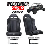 RZR PRO (Turbo R, Pro R, Pro) 2 and 4 Seater Suspension "Weekender" Series Pair of Front Bucket Seats W/ Quick Mount Bracket (2020-2025)
