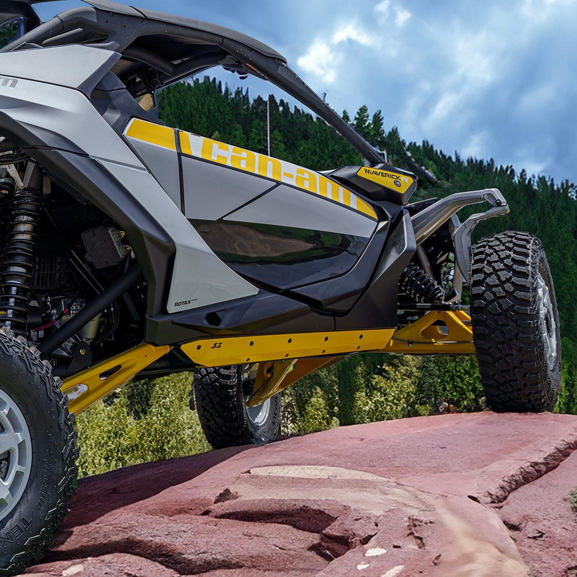 【am R】 Can-Am Maverick R Rock Sliders by S3 Power Sports – Pro UTV Parts
