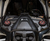 SSV Works '24 Can-Am Maverick R Front-Dash 6.5" Speaker-Panels