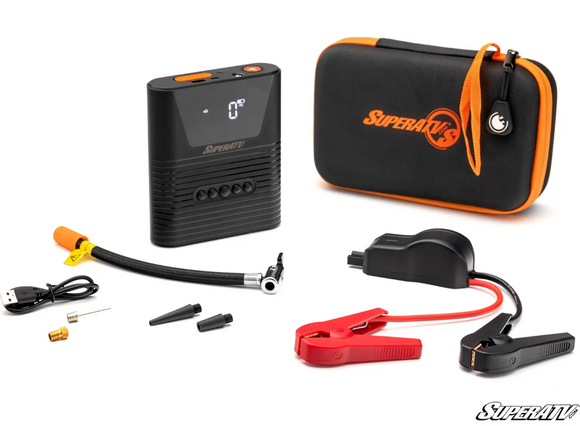 SuperATV JUMP STARTER WITH AIR COMPRESSOR