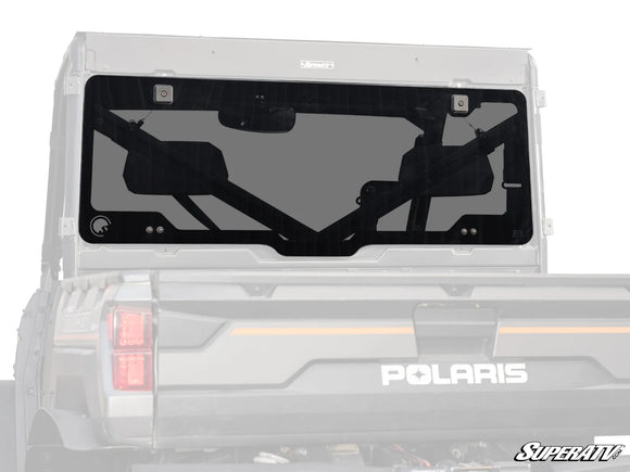 SuperATV Polaris Ranger XD 1500 Rear Glass Windshield