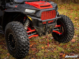 SuperATV Polaris RZR XP Turbo High Clearance 1.5" Forward Offset A-Arms (Chromoly)
