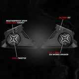 SSV Works '24 Can-Am Maverick R Front-Dash 6.5" Speaker-Panels