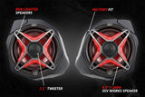 SSV Works '17-'25 Can-Am Maverick X3 6.5" Front-Kick Speaker-Pods