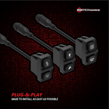 SSV Works Sierra6, 6-Switch, 3-Rocker Electronic Accessory Smart Switcher - Universal