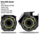 SSV Works '25-'26 Polaris RZR Pro R Front 6.5" Dash Speaker Pods