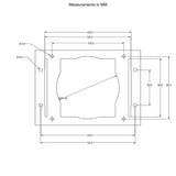 SSV Works '25-'26 Polaris RZR Pro R Multi-Media Receiver Mounting Kit
