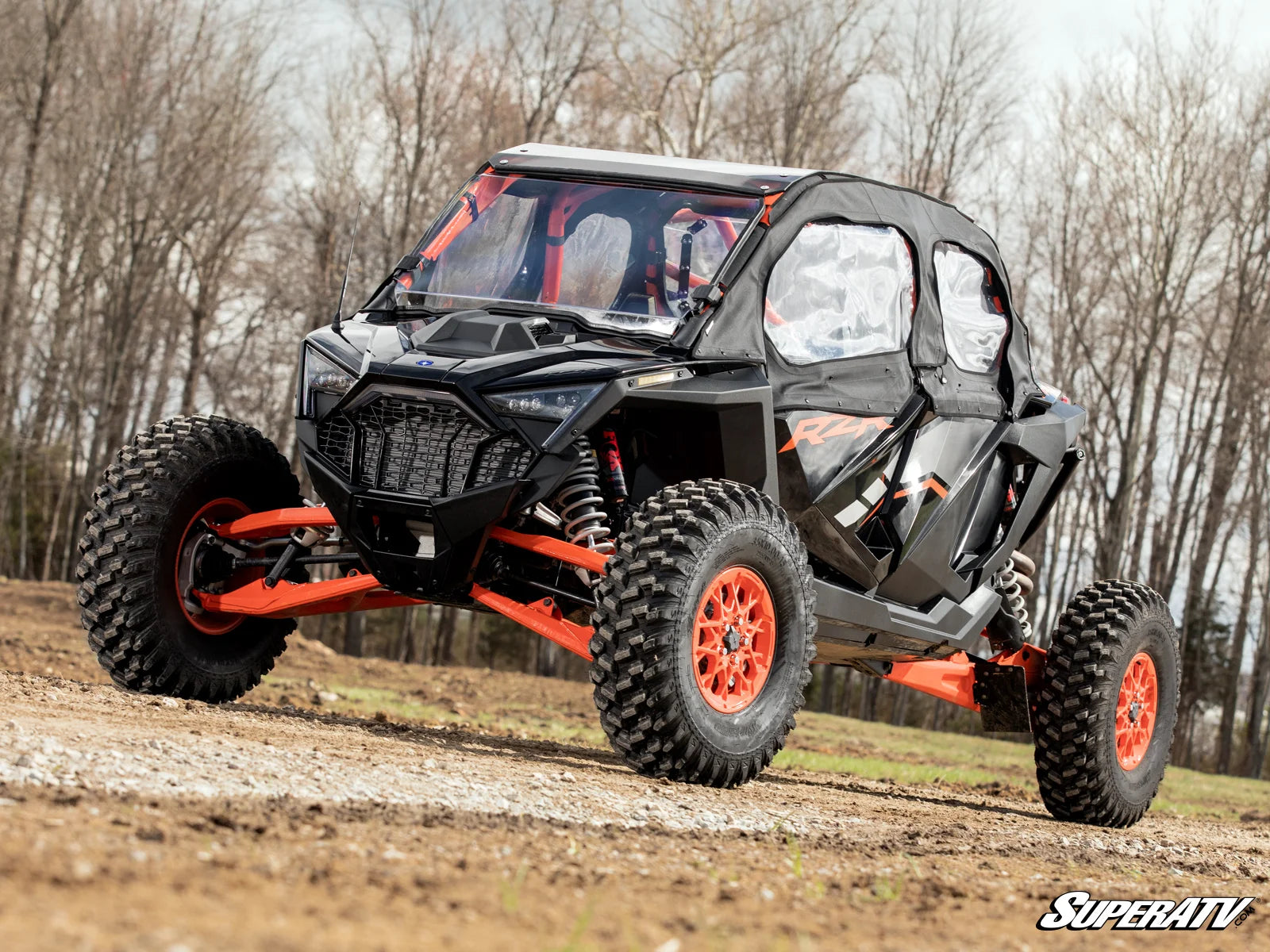 SuperATV Polaris RZR Pro R 4 Primal Soft Cab Enclosure Upper Doors