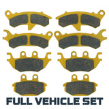Traild  Kawasaki Ridge/Ridge Crew KWF1000 2024-2025 Ceramic Brake Pad Set