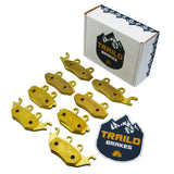 Traild  Kawasaki Mule Pro DX/DTX/FX/FXT/FXR 2015-2025 Brass Brake Pad Set