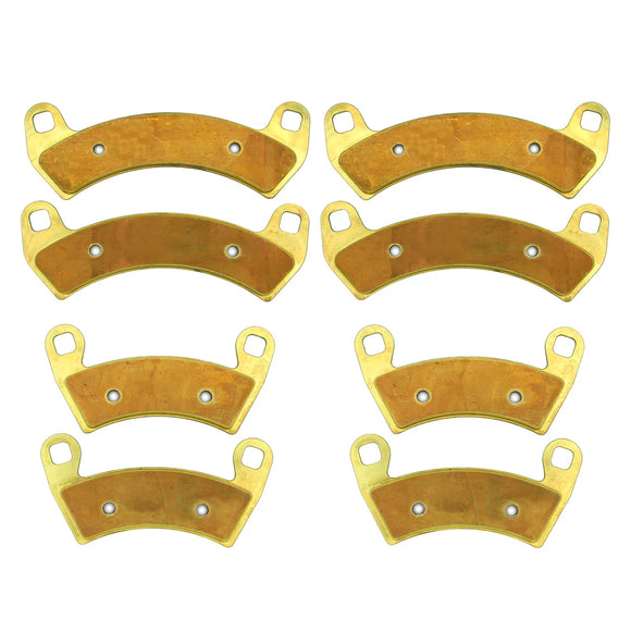 Caltric Front Brake Pads For Polaris RZR XP Turbo / XP 4 Turbo 2016-2021 – Sintered, 2 Pack, Replaces 2206231