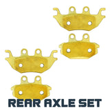 Traild  Kawasaki Mule Pro DX/DTX/FX/FXT/FXR 2015-2025 Brass Brake Pad Set