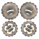 Traild  CFMoto UForce 1000 XL/800 XL (6-Seater) 2022-2025 Ridge Rider Rotor and Pad Kit