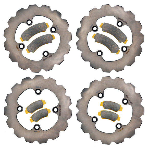 Traild  CFMoto UForce 1000/600 2019-2024 Ridge Rider Rotor and Pad Kit