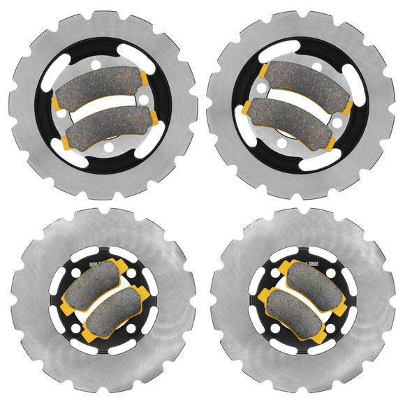 Traild  CFMoto UForce 500/800 2018-2022 Ridge Rider Rotor and Brake Pad Kit