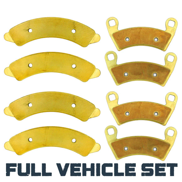 Traild  Polaris RZR PRO R/PRO R 4/Turbo R/Turbo R 4/XP 4 Turbo S 2019-2025 Brass Brake Pad Set