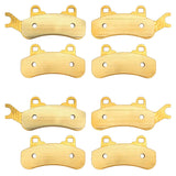 Traild  Can-Am Defender MAX HD7 HD8 HD9 HD10 6x6 & PRO 2017-2024 Front & Rear Brass Brake Pad Set