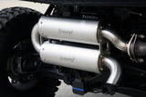 Trinity POLARIS XPEDITION DUAL MUFFLER EXHAUST - QUIET SLIP ON