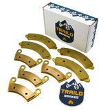Traild  Polaris RZR PRO R/PRO R 4/Turbo R/Turbo R 4/XP 4 Turbo S 2019-2025 Brass Brake Pad Set