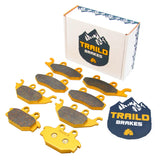 Traild  Kawasaki Mule Pro DX/DTX/FX/FXT/FXR 2015-2025 Ceramic Brake Pad Set