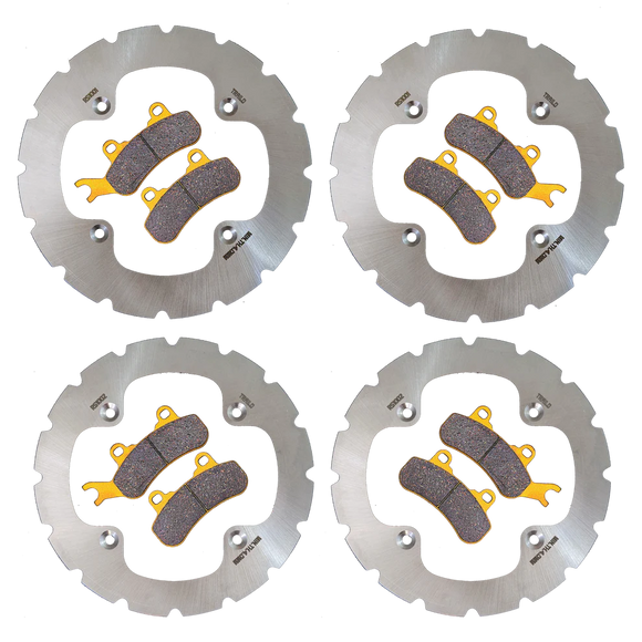 Traild  Can Am Maverick X3 2017-2024 Ridge Rider Rotor and Pad Kit