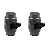 Tubing Disconnect - 2 Pack - Interlocking Tubing Coupler - Off Road Trucks, Jeeps, ATV, SXS