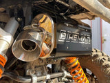 Bikeman Stainless Slip On Exhaust Turbo R/Pro XP