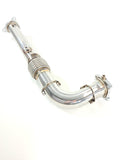 Silber POLARIS RZR TURBO DOWNPIPE (2016+)