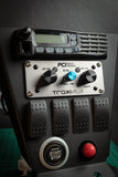 Universal PCI / iCom Radio + 4-Switch Mount – StayFlush Motorsports