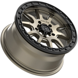 Valor Alpha on 15x7 V15 Bronze UTV Wheel and Tire Kit