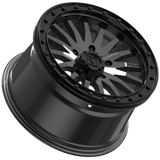 Valor Alpha on 15x8 V06 BG UTV Wheel and Tire Kit