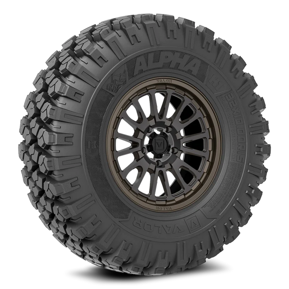 Valor Alpha on 15x7 V14 RB UTV Wheel and Tire Kit