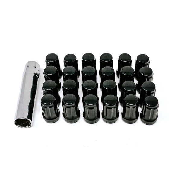 Valor Black 12x1.5 Lug Kit (6-Lug)