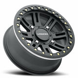 Vision Wheel 356BL MANX 2 Beadlock (14x7) (4x136) (13) (Satin Black)