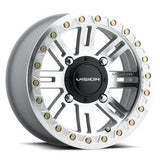 Vision Wheel 356BL MANX 2 Beadlock (14x7) (4x156) (13) (Machined)