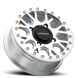 Vision Wheel GV8BLB Invader (15x6) (4x136) (38) (Machined)