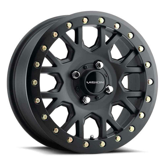 Vision Wheel GV8BLC Invader (15x6) (4x156) (12) (Satin Black)