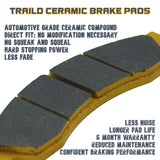 Yamaha Raptor 125 2011-2013 Ceramic Brake Pad Set