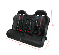 Yamaha Wolverine RMAX 4-Seater Side By Side Rear Bench Seat – Pro
