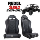 "Rebel" Series Pair of Front Suspension Bucket Seats Maverick X3 2 or 4 Seater (2017-2025)