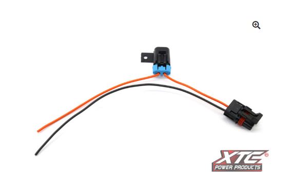 XTC Polaris Pulse Busbar Accessory Wiring Harness with 14 Gauge Fused IGN/GND Wires