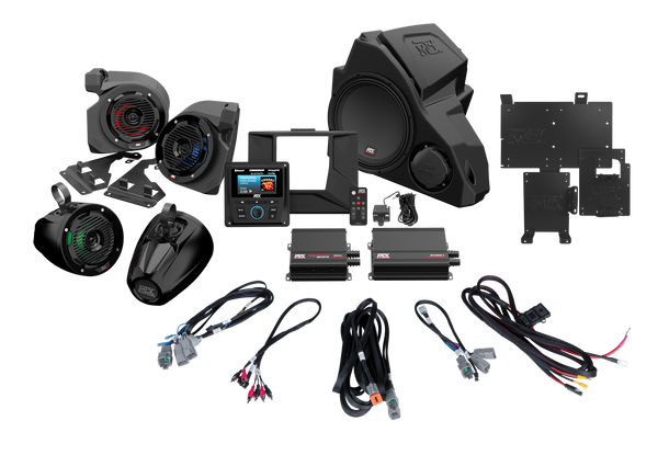 MTX 5-SPEAKER AUDIO SYSTEM FOR 2014+ POLARIS RZR VEHICLES – Pro